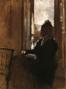 Edgar Degas Woman at a Window Spain oil painting artist